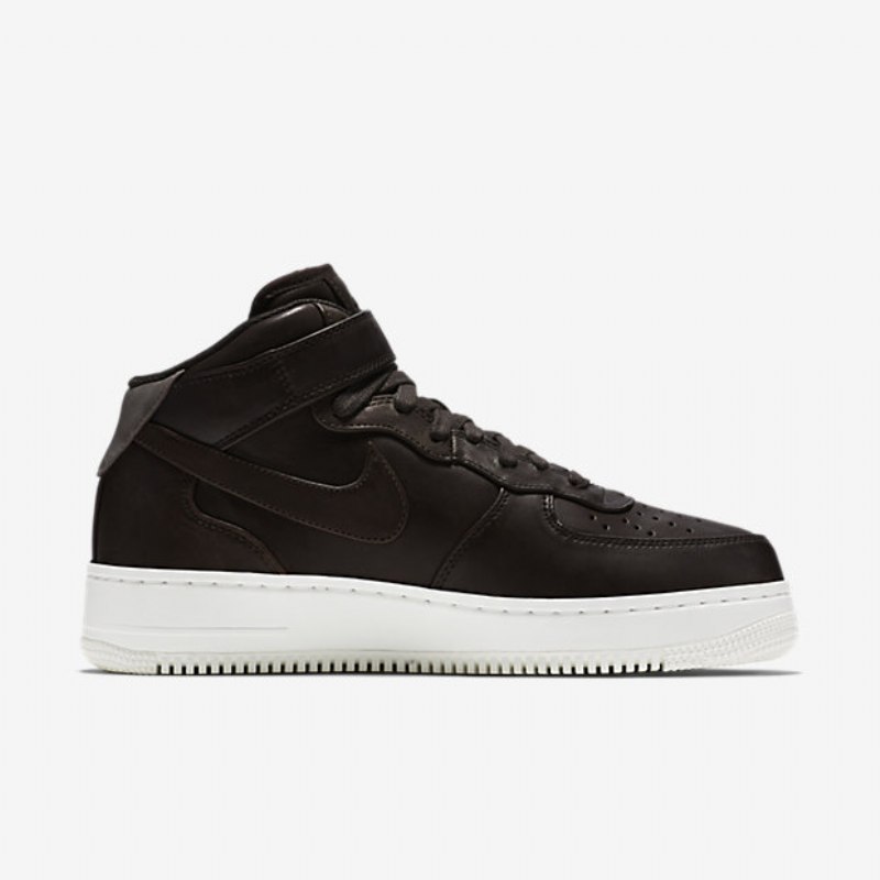 Nikelab Nike Air Force 1 Miesten Musta Samettipurjehdus