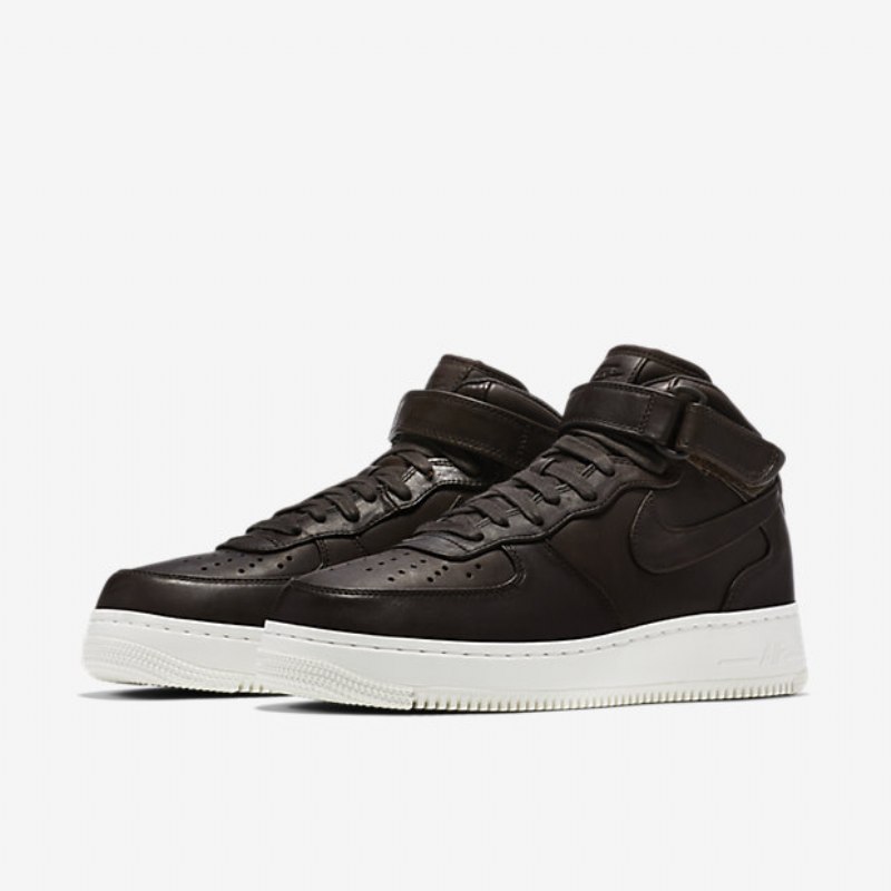 Nikelab Nike Air Force 1 Miesten Musta Samettipurjehdus