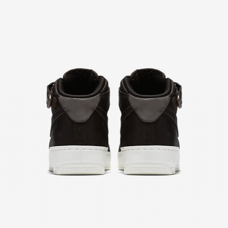 Nikelab Nike Air Force 1 Miesten Musta Samettipurjehdus