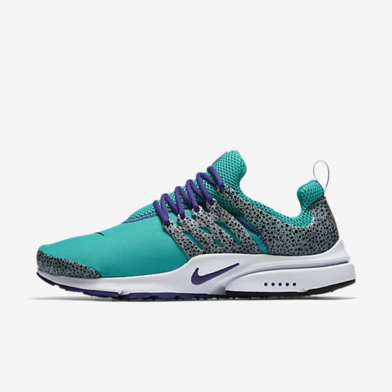 Qs Nike Air Presto Miesten Kengät Turbo Green Pure Platinum White Purppura Shortsit