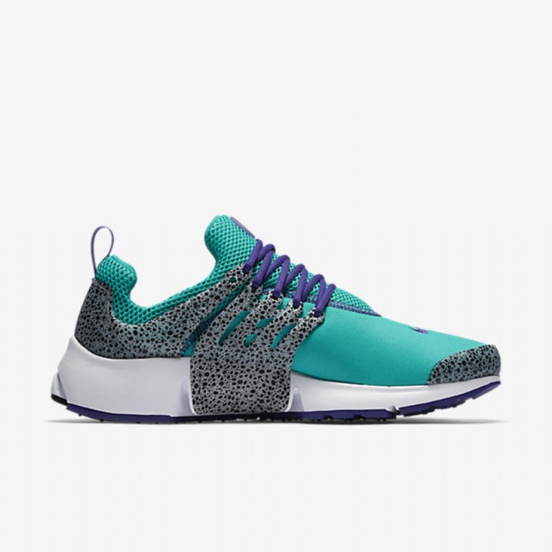 Qs Nike Air Presto Miesten Kengät Turbo Green Pure Platinum White Purppura Shortsit