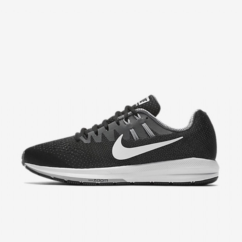 Running Nike Air Zoom Structure 20 Miesten Musta Viileä Harmaa Wolf White