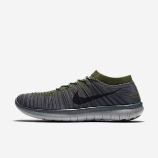 Running Nike Free Miesten Rn Motion Flyknit Fox Sininen Vihreä Karkea Tumma Burgundy Black