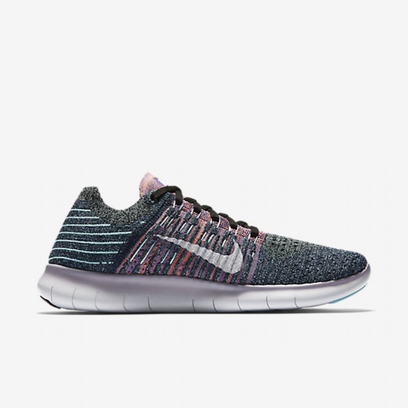 Running Nike Free Naisten Rn Flyknit Black Kirkas Mango Hyper Turquoise White