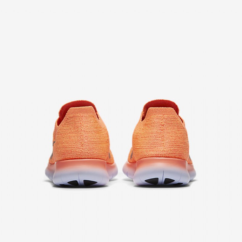 Running Nike Free Naisten Rn Flyknit Kirkas Mango Persikkakerma Vaalean Purppuraharmaa Susi