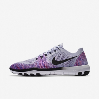 Treenikengät Nike Free Focus Flyknit 2 Naisten Vaaleanvioletti Hyper Grape White Black