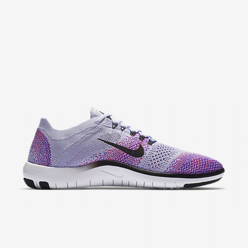 Treenikengät Nike Free Focus Flyknit 2 Naisten Vaaleanvioletti Hyper Grape White Black