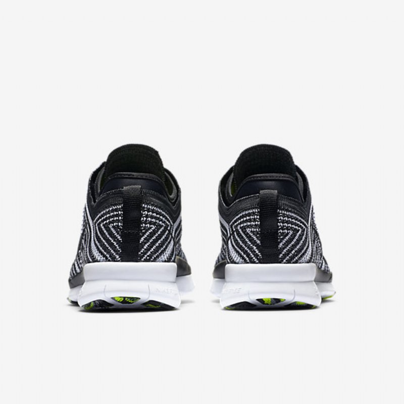 Treenikengät Nike Free Tr 5 Flyknit Naisten Black White Volt