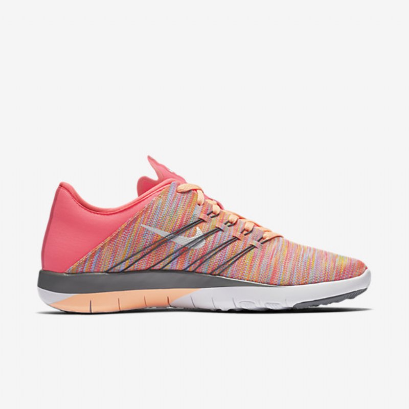 Treenikengät Nike Free Tr 6 Amp Naisten Rose Runner Harmaa Cold Glow Auringonlasku Valkoinen