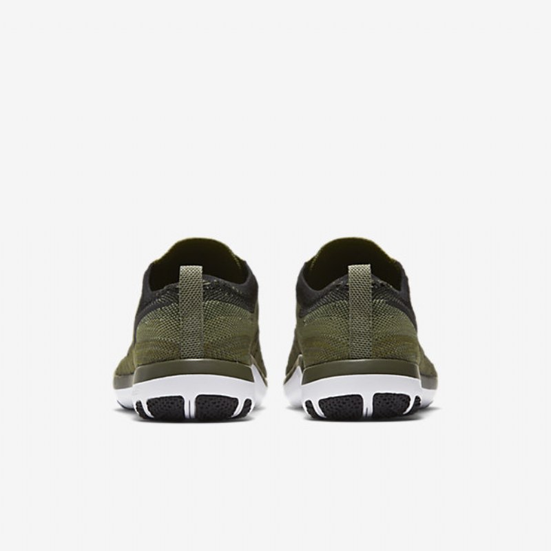 Treenikengät Nike Free Tr Focus Flyknit Naisten Khaki Cargo Palm Green White Black