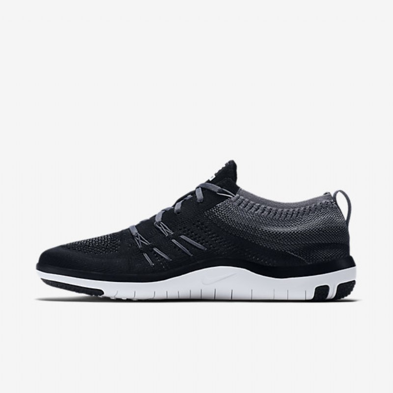 Treenikengät Nike Free Tr Focus Flyknit Naisten Musta Kylmä Valkoinen Harmaa