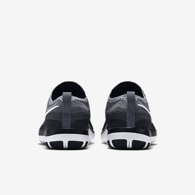 Treenikengät Nike Free Tr Focus Flyknit Naisten Musta Kylmä Valkoinen Harmaa