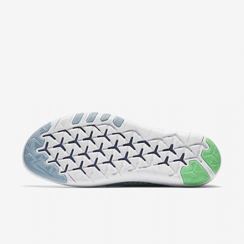 Treenikengät Nike Free Transform Flyknit Naiset Sininen Kiille Vihreä Electro Volt Ocean Sumu