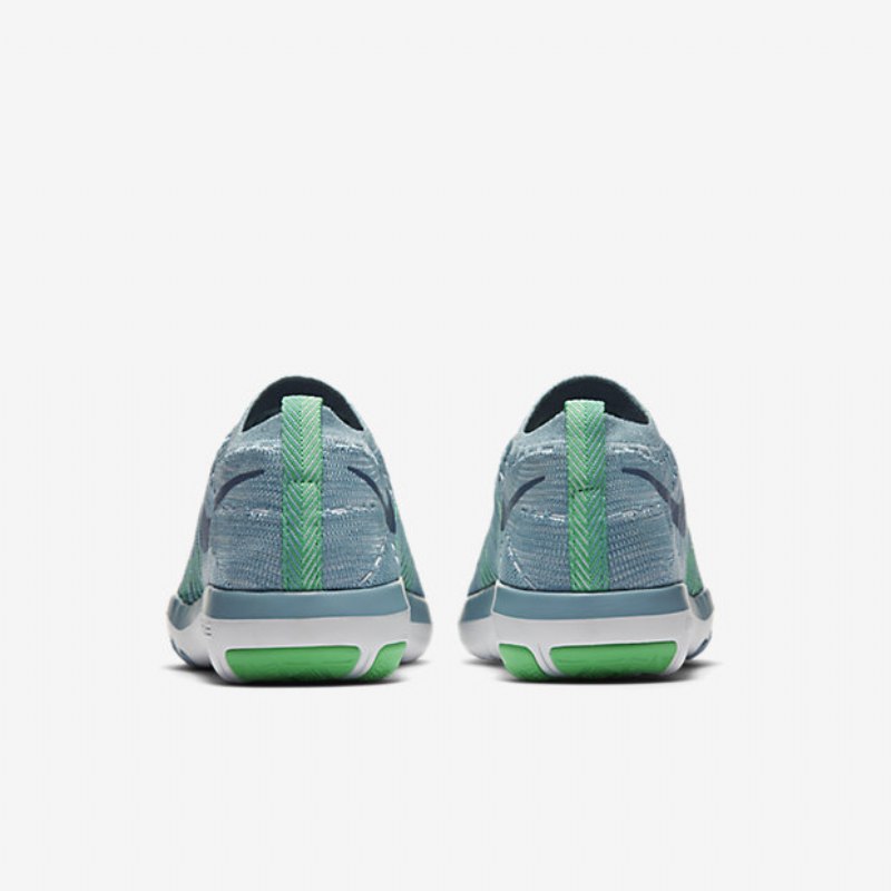 Treenikengät Nike Free Transform Flyknit Naiset Sininen Kiille Vihreä Electro Volt Ocean Sumu