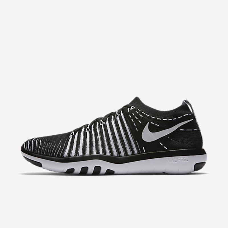 Treenikengät Nike Free Transform Flyknit Naisten Black White