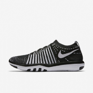 Treenikengät Nike Free Transform Flyknit Naisten Black White