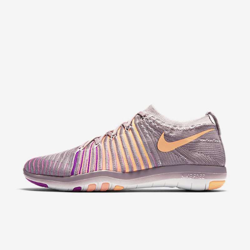 Treenikengät Nike Free Transform Flyknit Naisten Brum Luumu Kirkas Mango Kirkkaan Violetti Persikkakerma