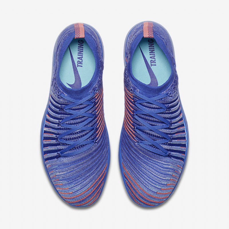 Treenikengät Nike Free Transform Flyknit Naisten Medium Blue Lava Glow Polarized Concord